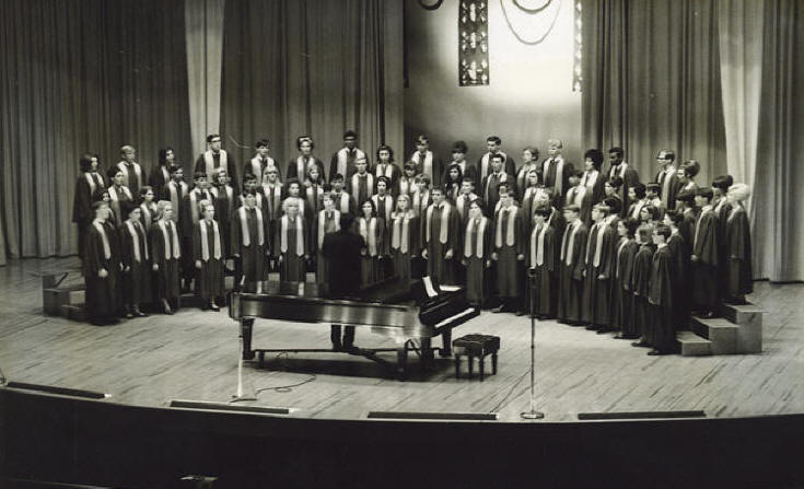 1967-1968 A Cappella Choir