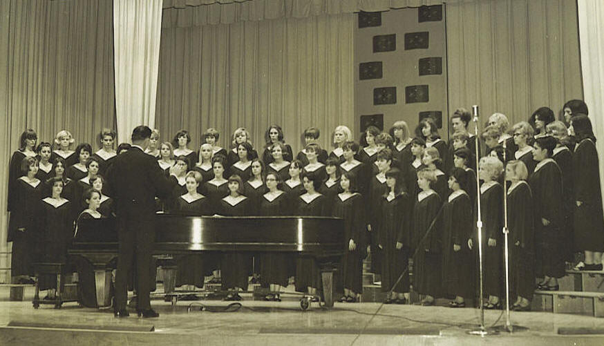 TJHS 11th grade Girls Choir - 1967