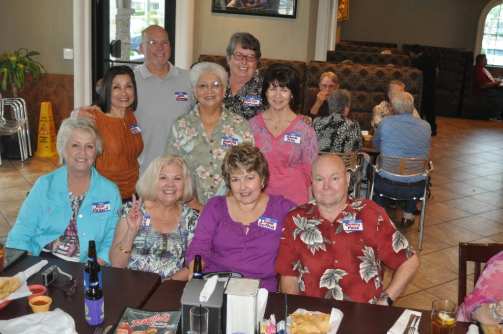 Donny Moss and wife, Juinez, Becky Leblanc, Marilyn Harriman located in the back