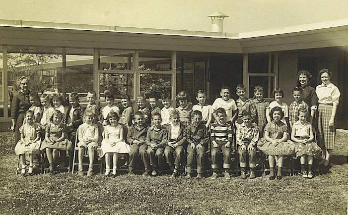 Sam Houston Elem. Second Grade - 1956-1957