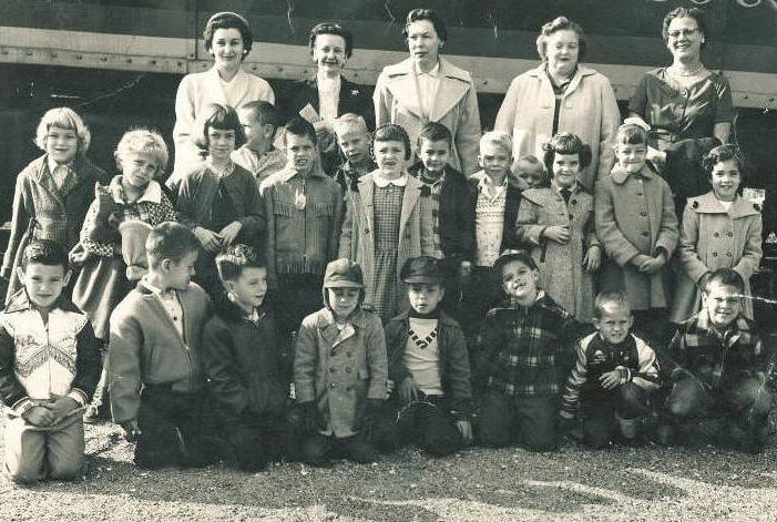 Sam Houston Elem. First Grade - 1956-1957