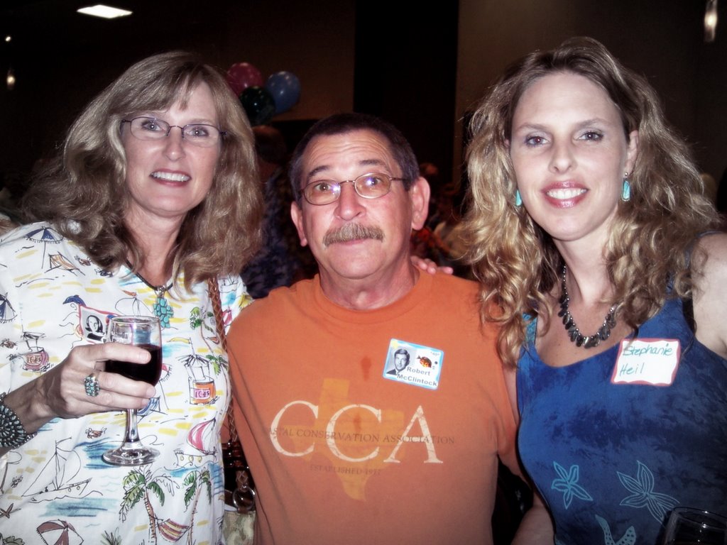Linda Blanton with Daughter Stephanie, and Robert McClintock