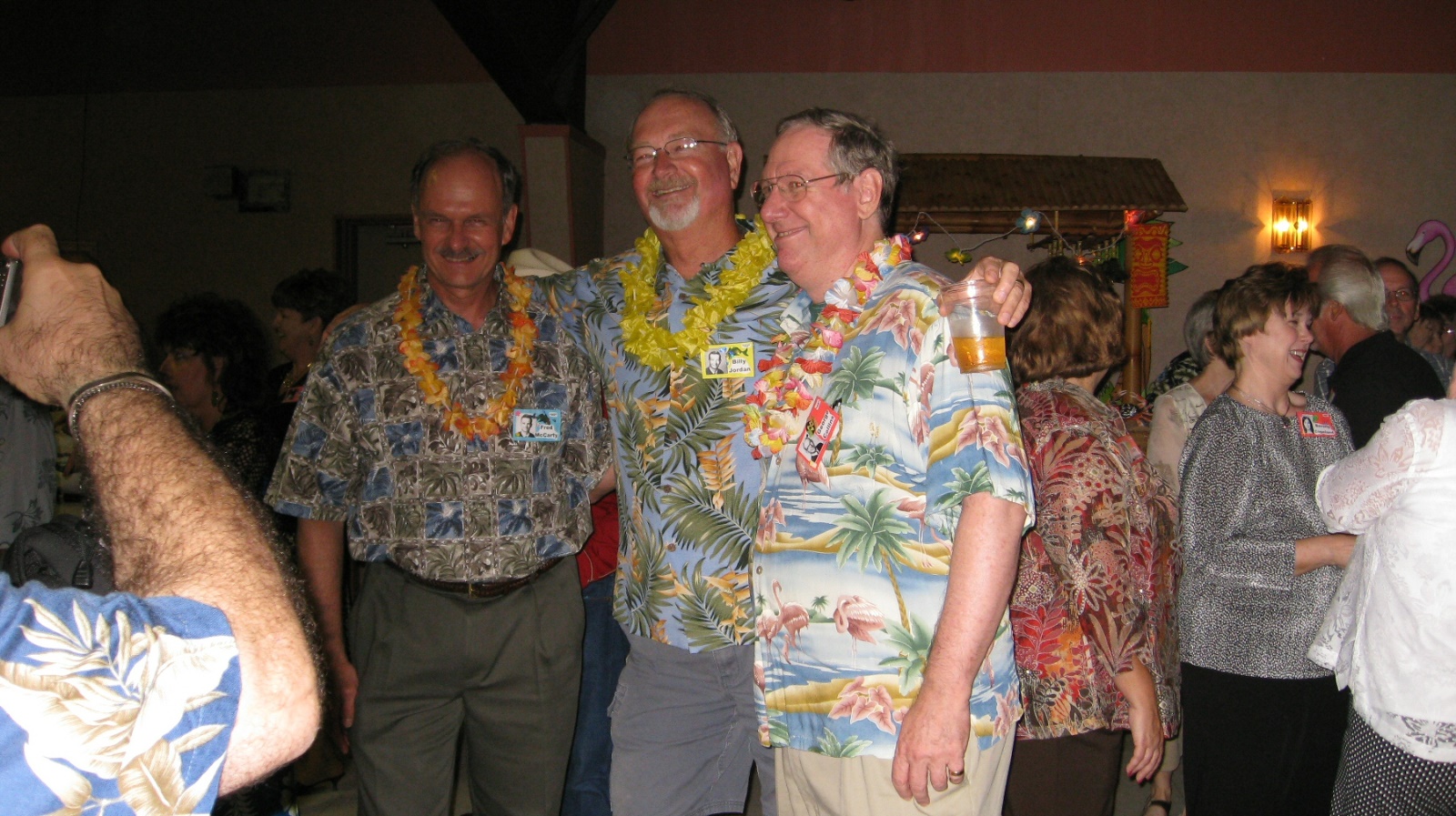 Fred McCarty, Billy Jordan, George Collins