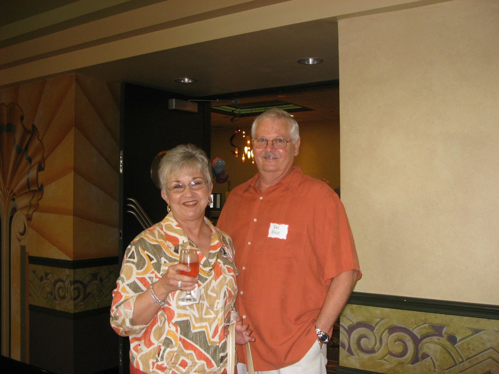 Pat Trahan and husband, Ray Knox