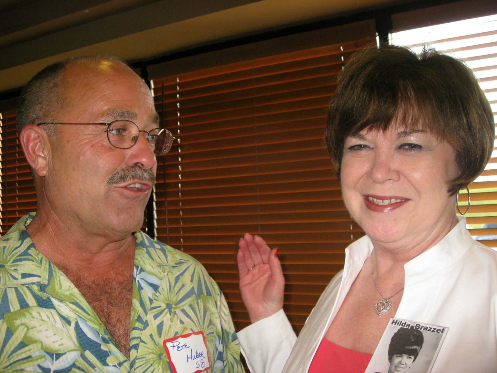 Pete Huber, Hilda Brazzsell