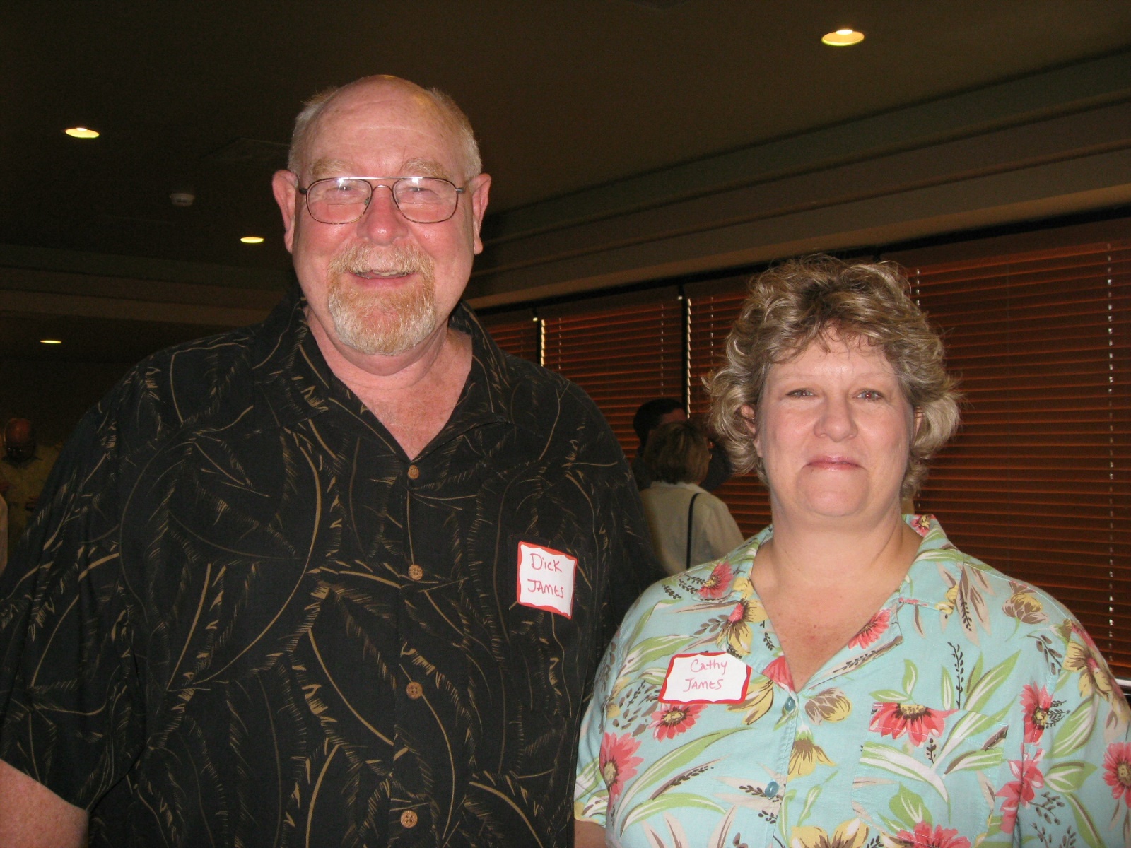 Dick James and wife, Cathy