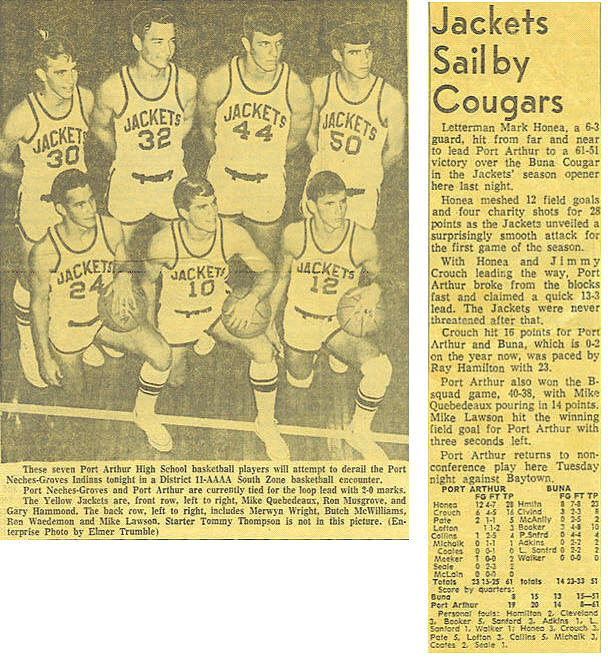 Basketball PA newspaper clipping